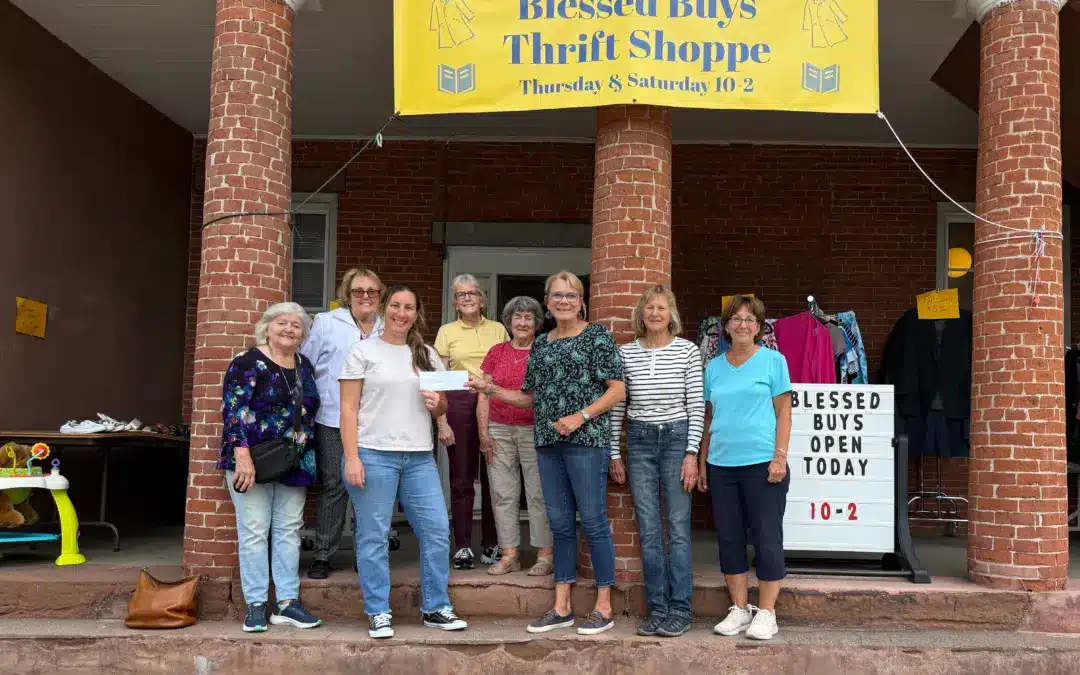 Thrift Shoppe ‘blesses’ Westfield Food Pantry with $1,200