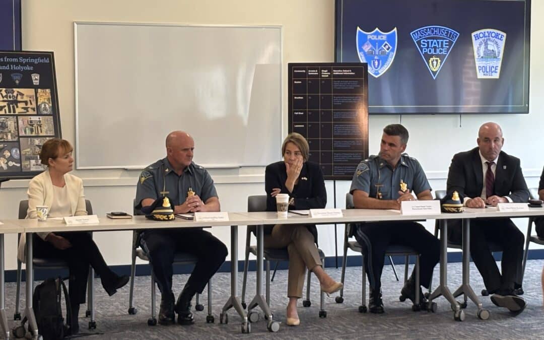 Healey visits Holyoke to highlight public safety initiative