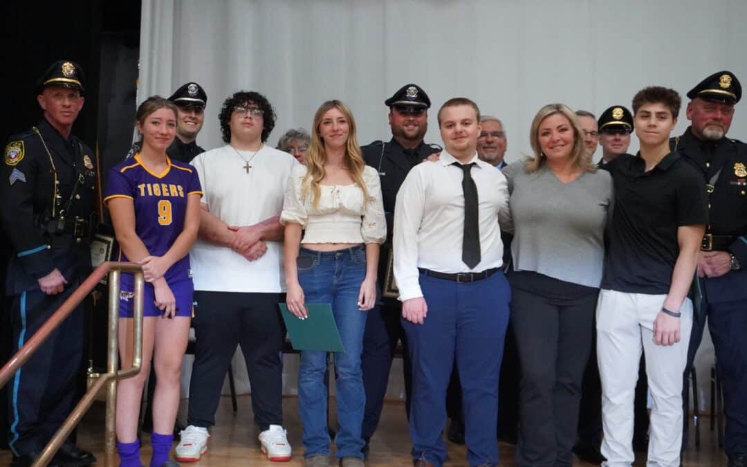 Southwick police officers recognized for bravery