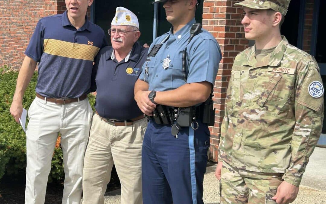 Velis supports American Legion’s Student Trooper Program
