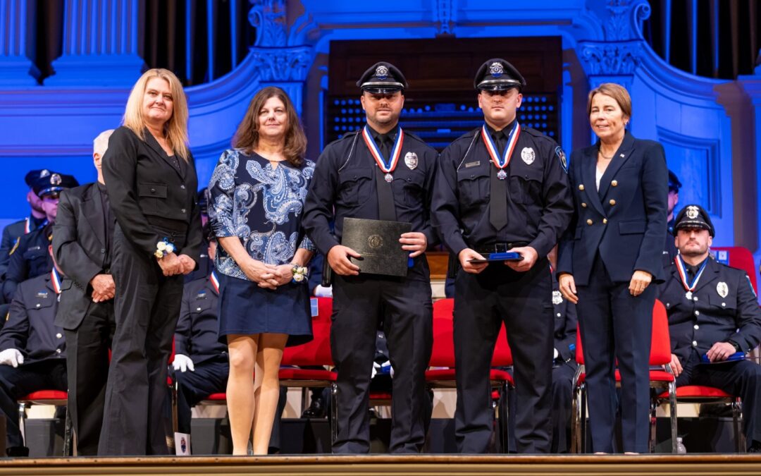 Wilbraham officers Prosperi and Alberici honored by governor