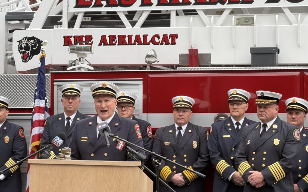 State marshal, fire officials talk smoke alarms in Easthampton