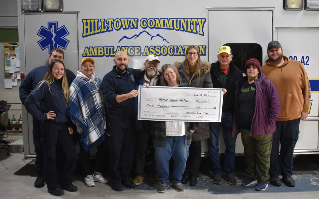 A season of giving and receiving for the Hilltown Lions Club