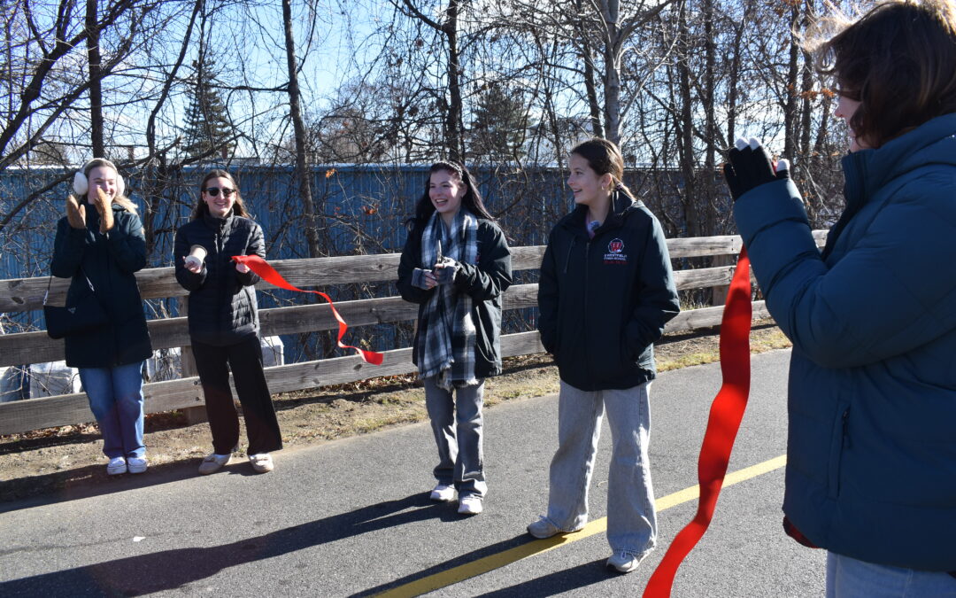 Ribbon cutting, narrated tour headline Columbia Greenway Rail Trail Solar System Walk