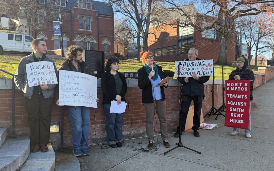 Tenants call on Smith College to reverse rent hikes