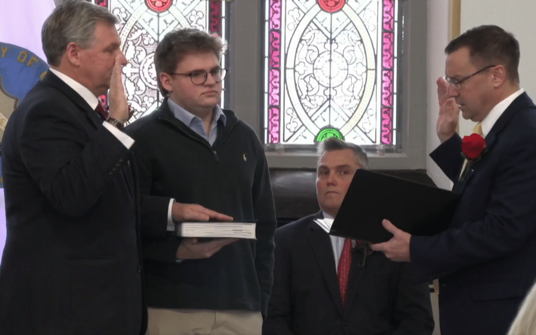 Chicopee introduced to returning, newly elected officials during inauguration ceremony