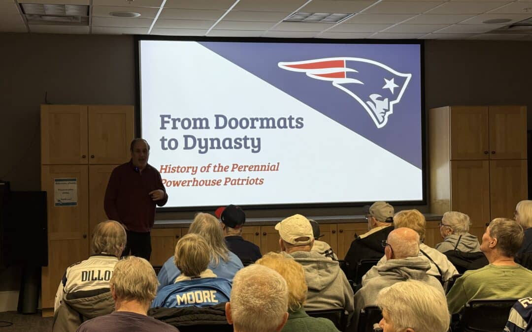 Pleasant View Senior Center holds presentation on New England Patriots ahead of Super Bowl