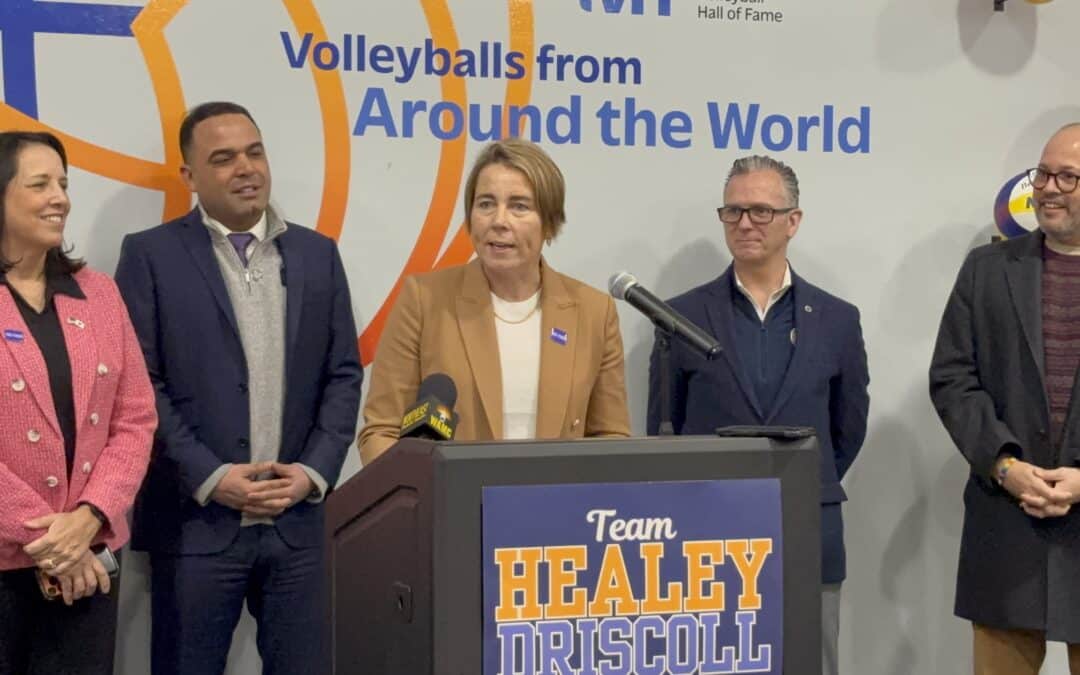 Healey and Driscoll make campaign stop in Holyoke to announce future initiatives