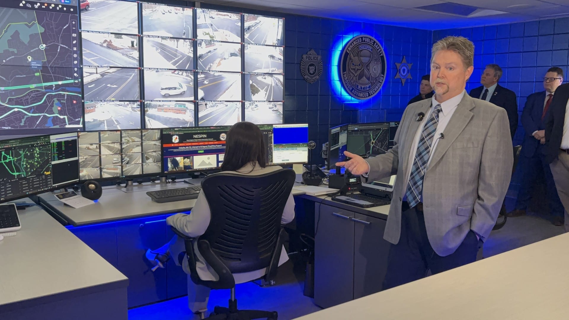 Chicopee unveils state-of-the-art technology at Real Time Information Center