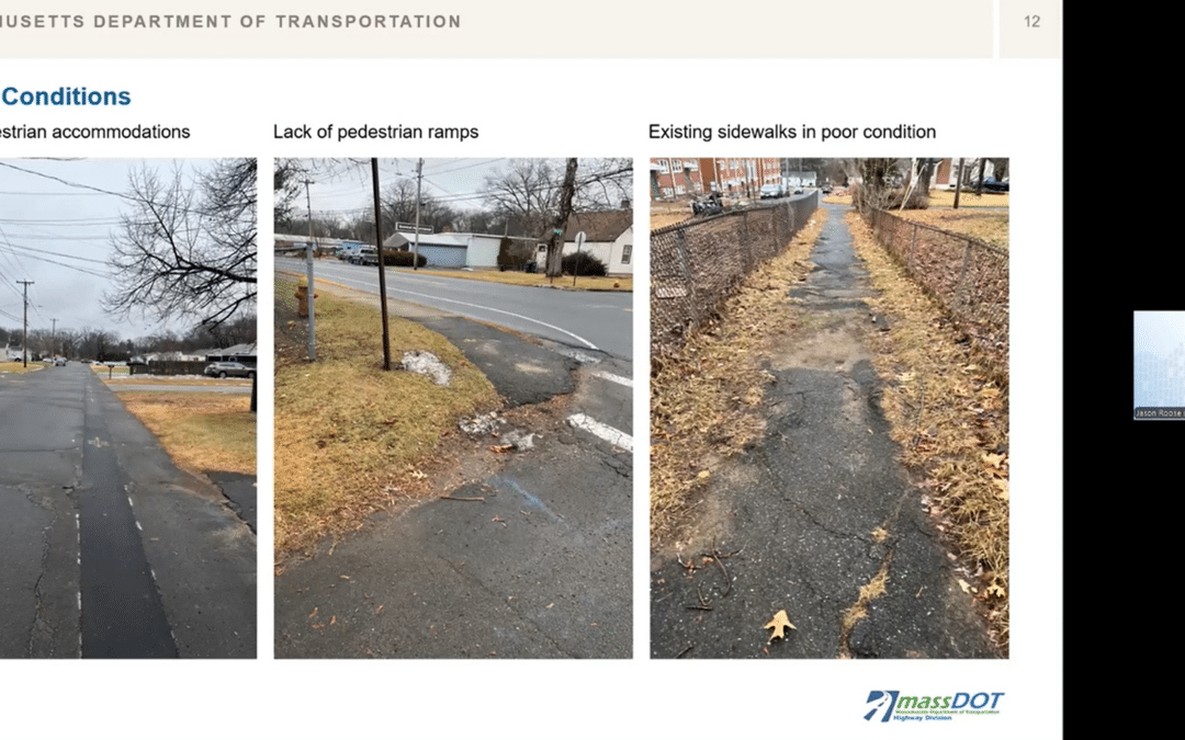 MassDOT provides design update for Streiber School sidewalk project