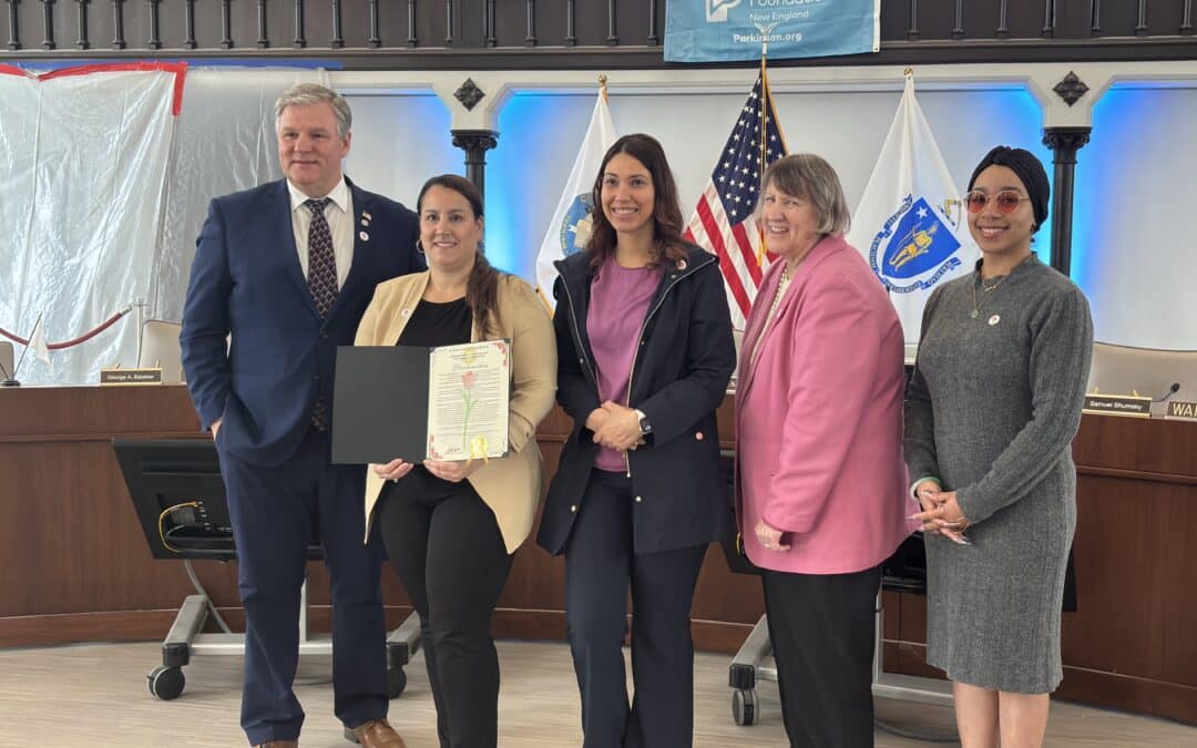Chicopee helps raise awareness for Parkinson’s disease with flag raising