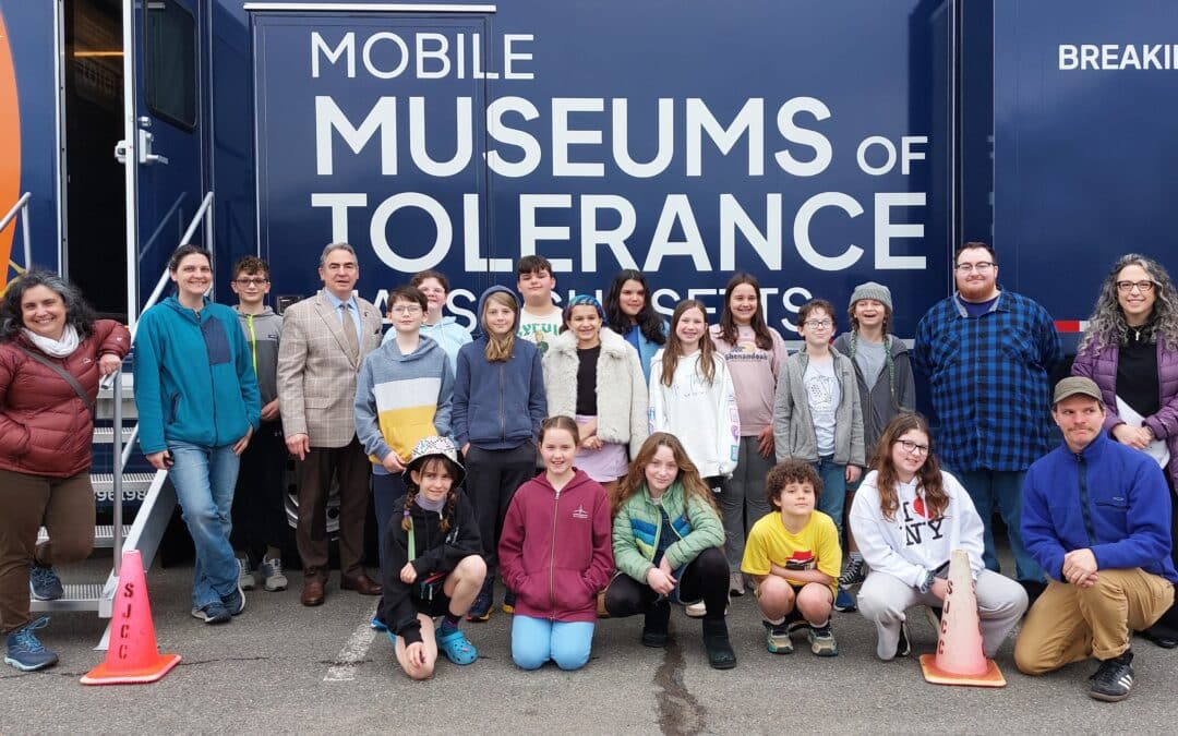 Mobile Museum of Tolerance visits Springfield Jewish Community Center