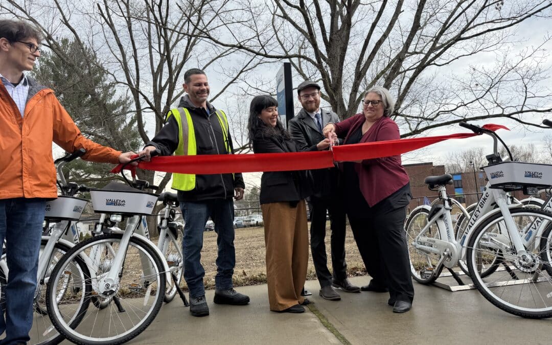 New ValleyBike Share station opens at Prospect Place in Northampton