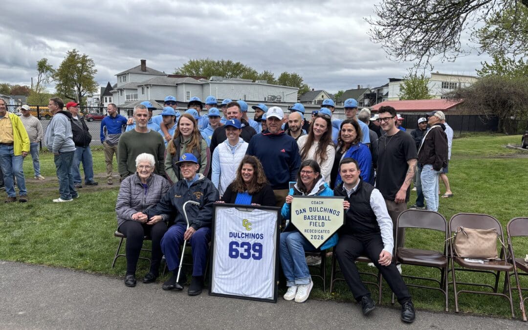 Rivers Park baseball field re-dedicated in honor of Dan Dulchinos