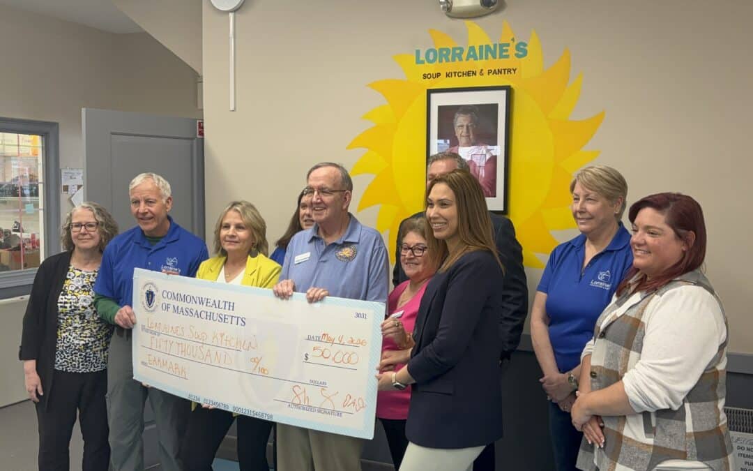 Lorraine’s Soup Kitchen and Pantry receives check to combat food insecurity