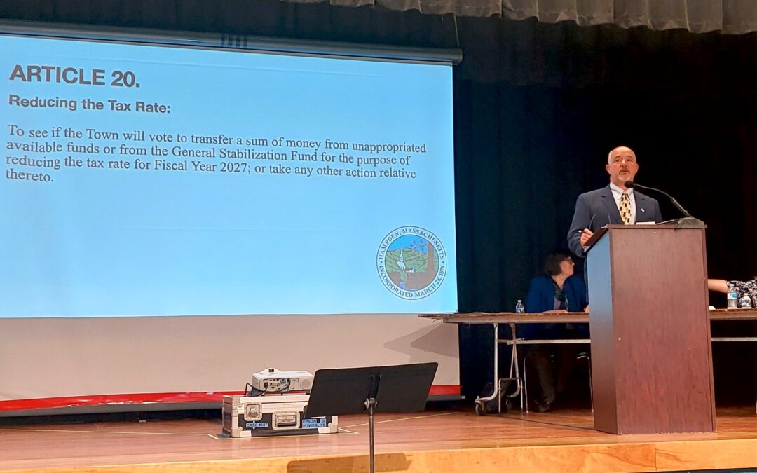 Hampden voters approve budget, vote down HWRSD capital costs