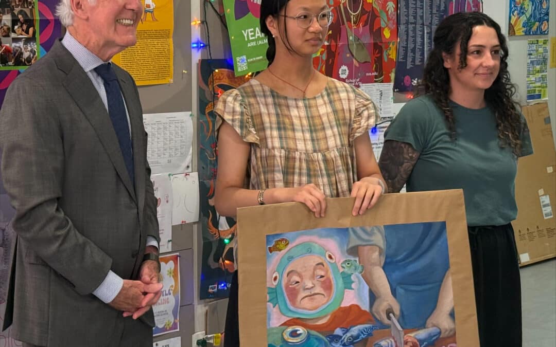 Longmeadow student wins Congressional Art Competition