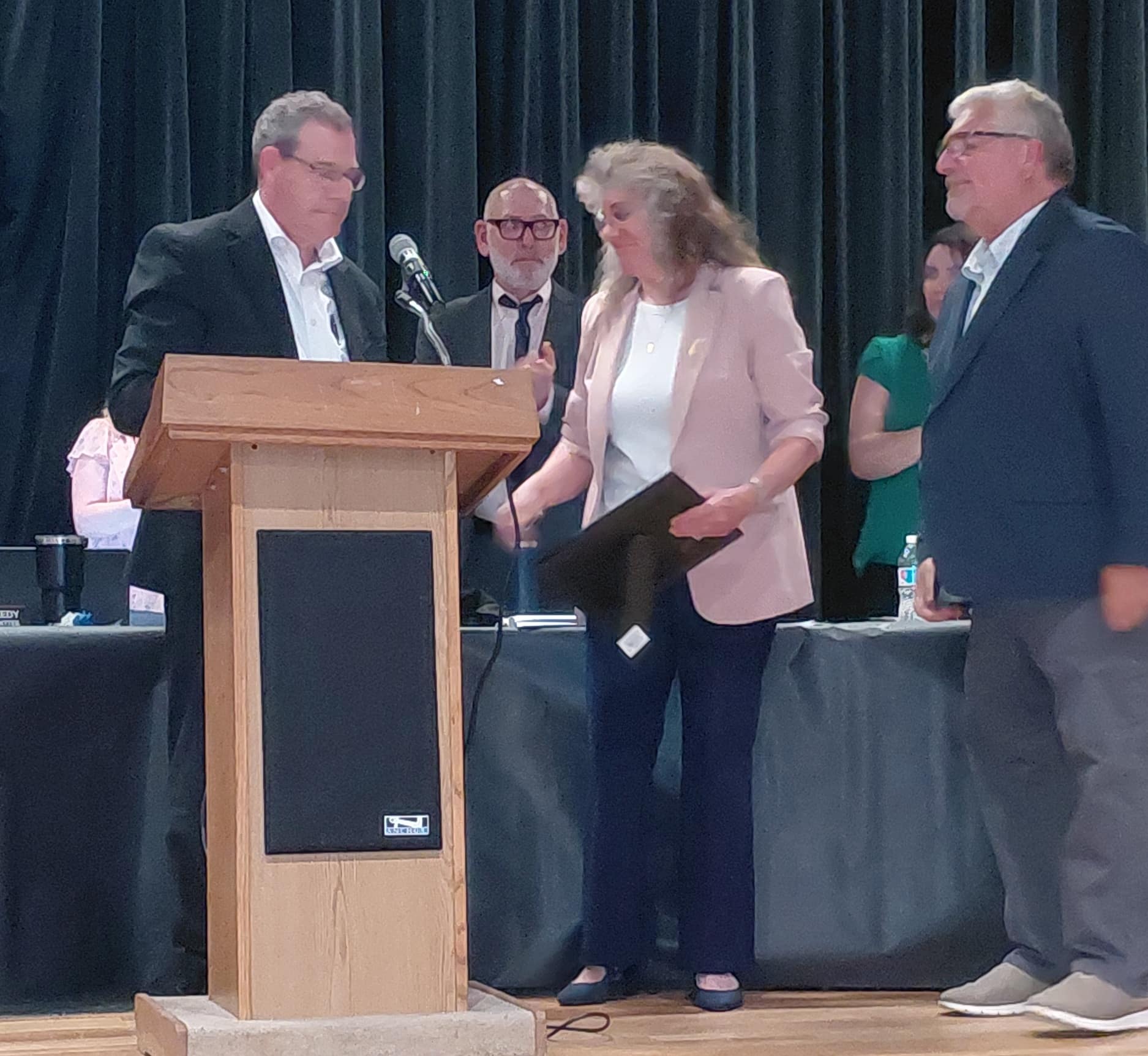 Gale recognized for service