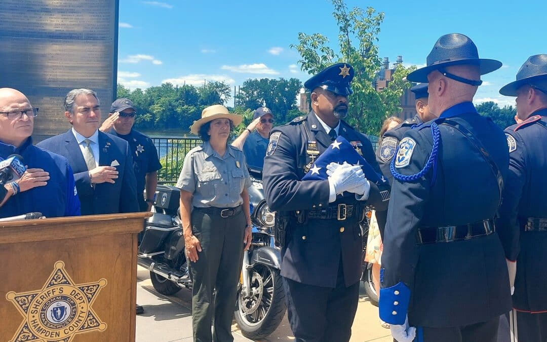 Hampden County Sheriff’s Department participates in Flag Sojourn 250