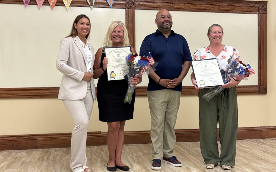 Shaw, Cote honored for military service and ongoing work in the community
