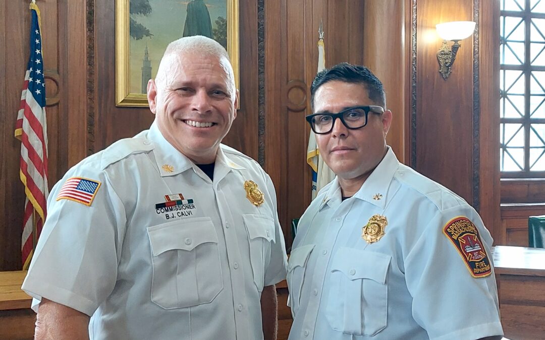 As Calvi preps for retirement, Sarno taps Rivera to lead Springfield Fire Department