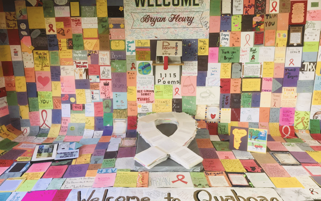 Bryan Fleury shares 35-year mission to end HIV stigma
