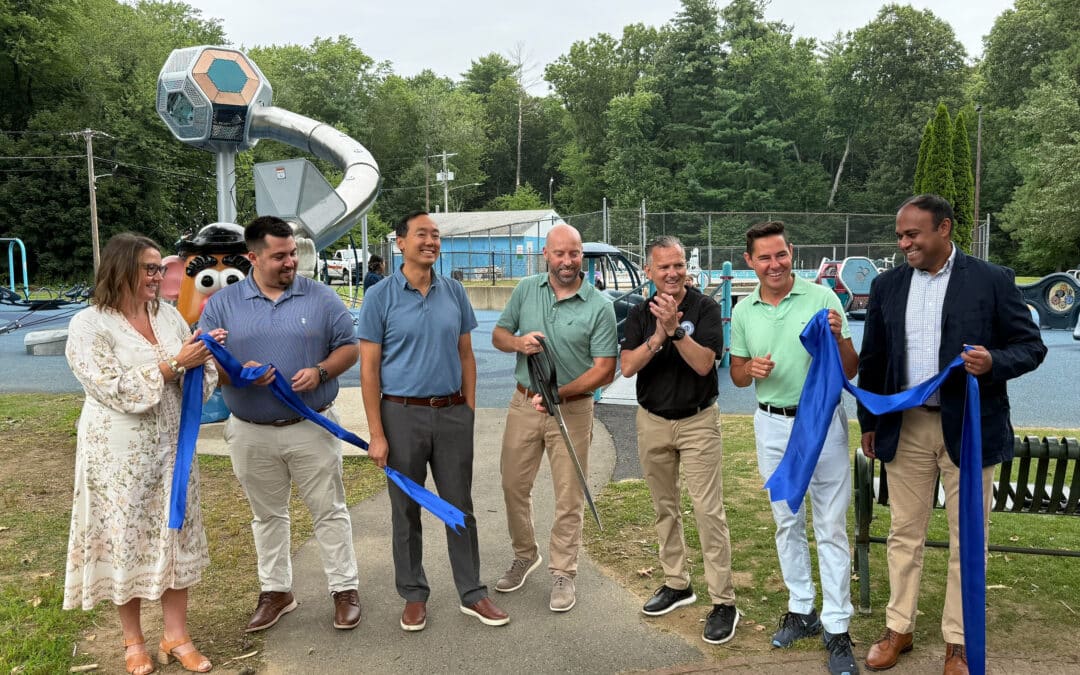 Bliss Park’s new playground officially opens in Longmeadow