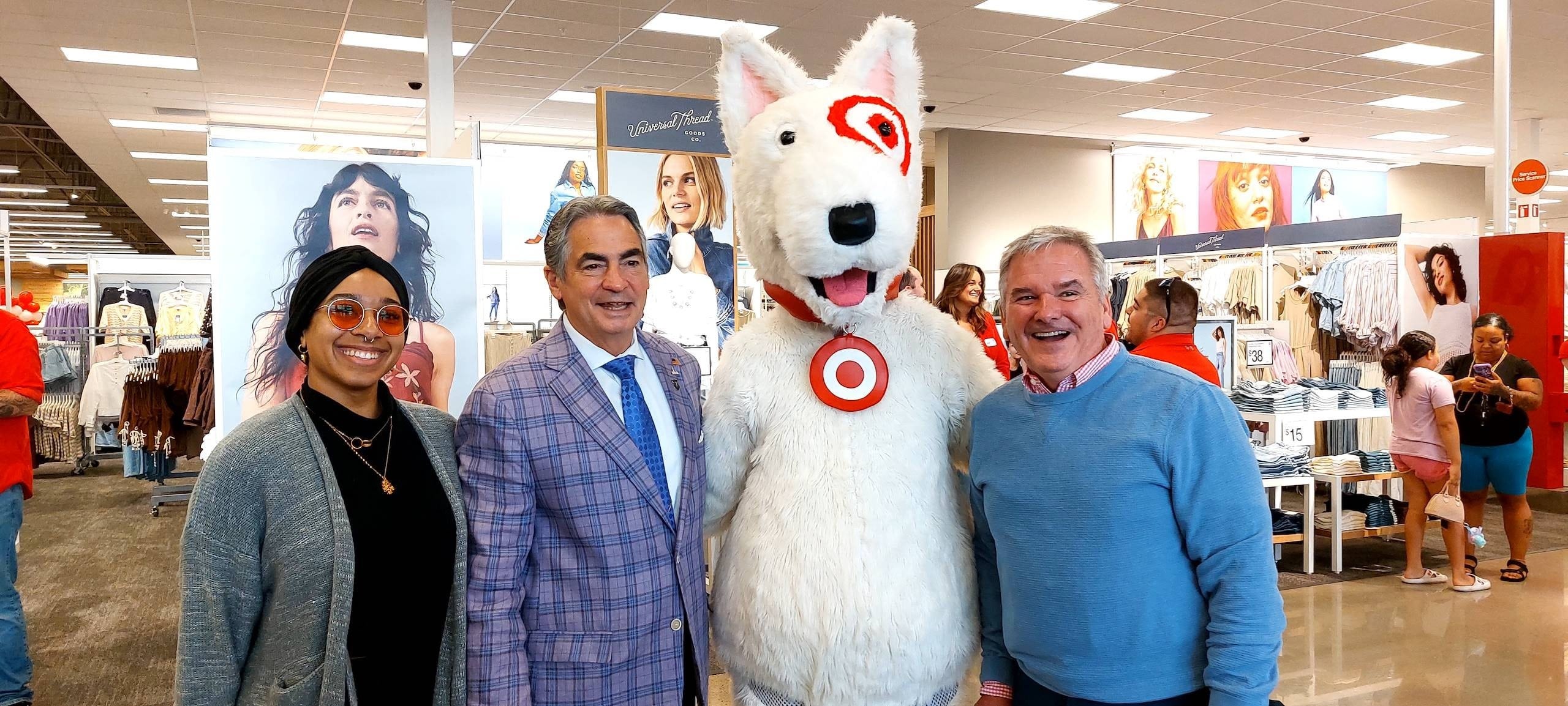 Target ribbon cutting