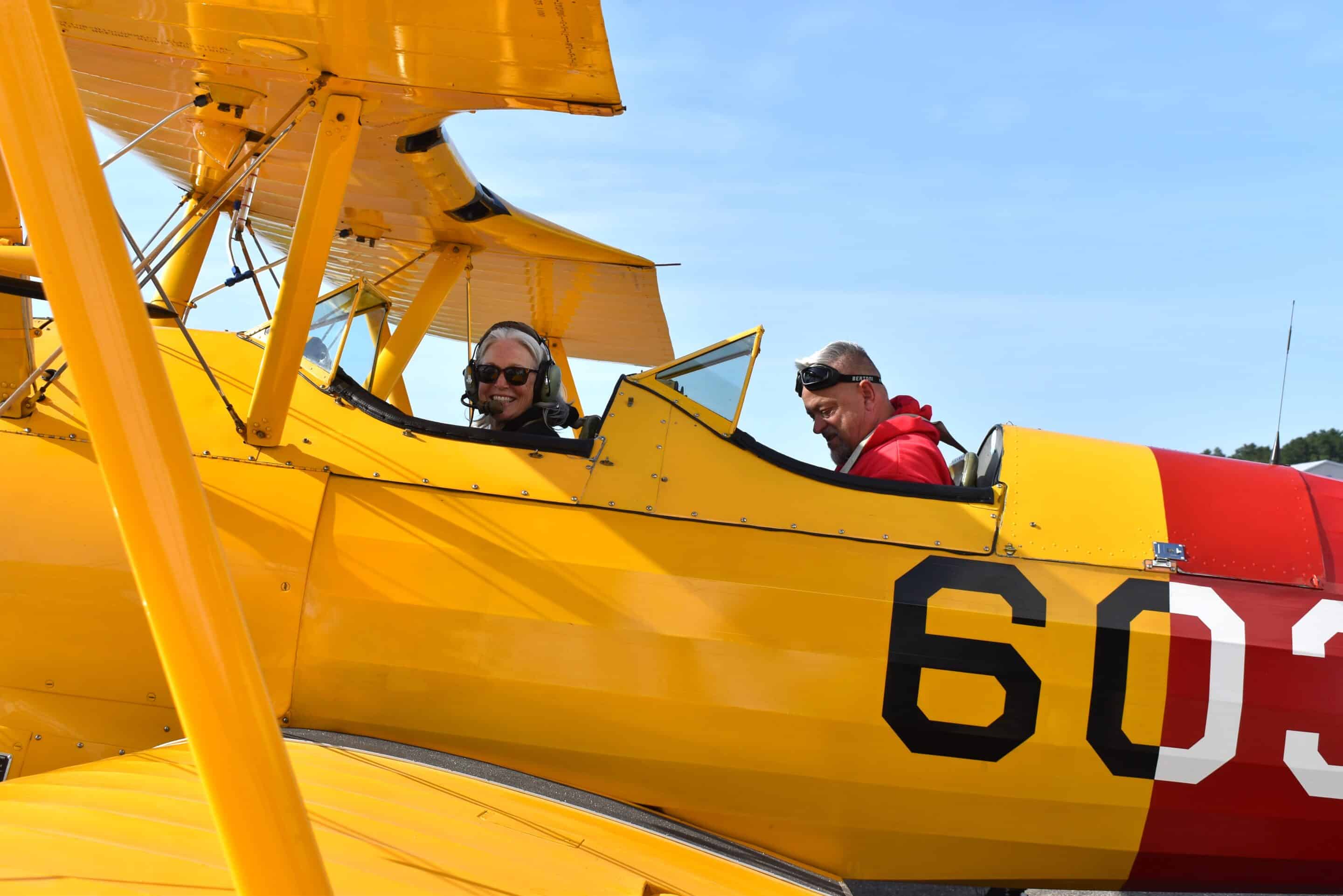WTA’s aviation program gives thank you ride to Mrs. Murphy’s Donuts owner