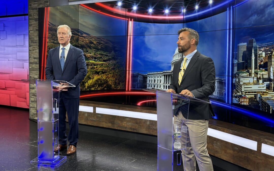 Neal, Whalen have spirited debate before Sept. 1 primary election