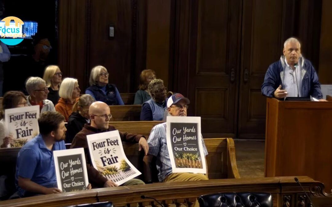 Springfield ordinance brings out both sides of the fence