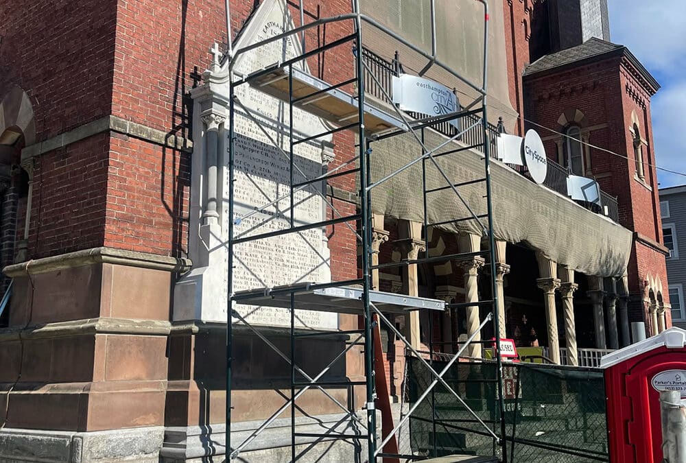Restoration of Easthampton’s historic Civil War plaque underway