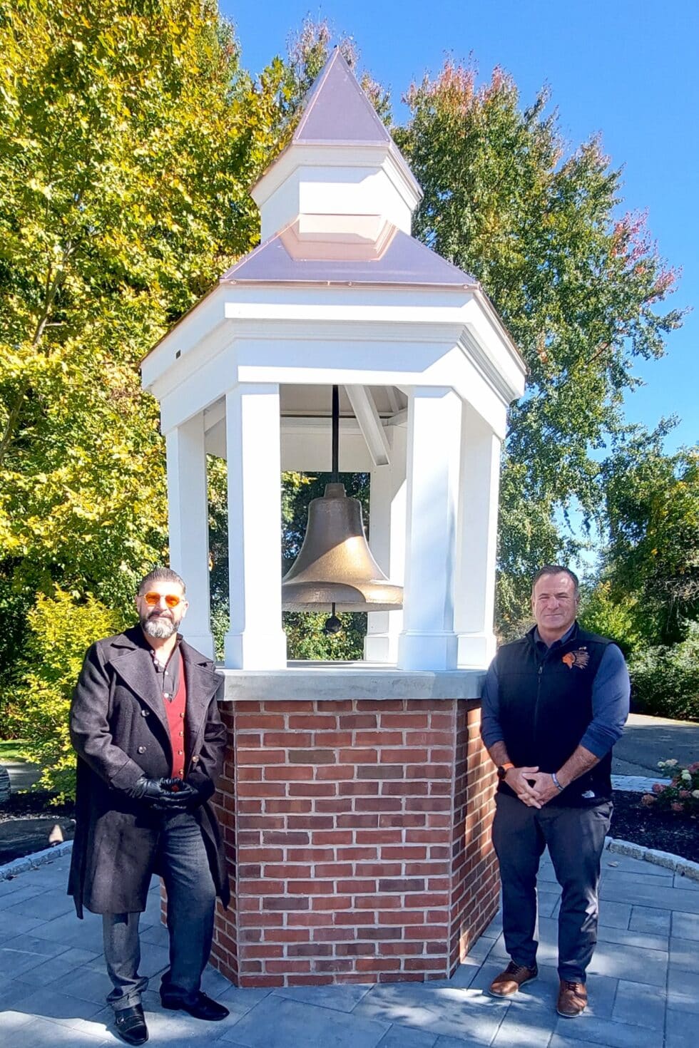 Volunteers, donations add bell tower to Agawam memorial - The Reminder