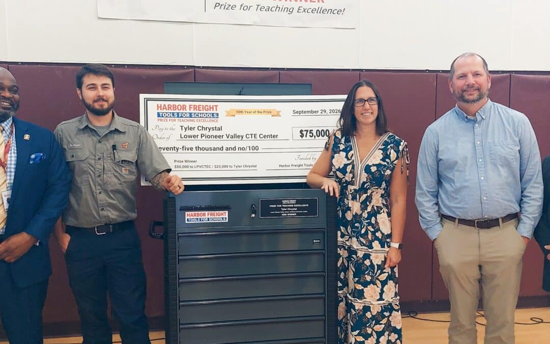 Automotive teacher, CTEC awarded $75k for teaching excellence