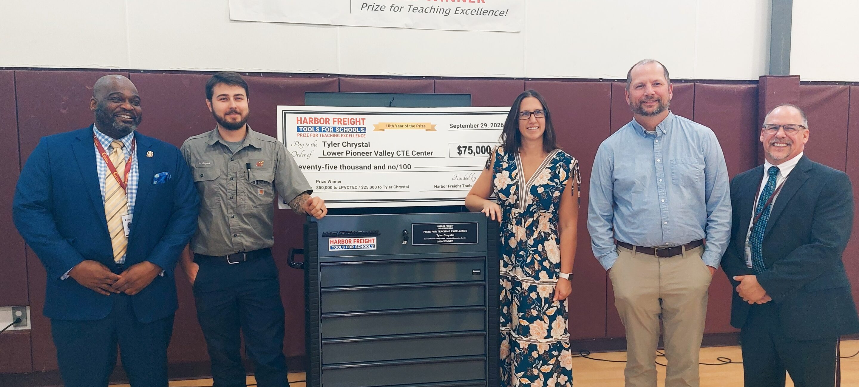 CTEC teacher award